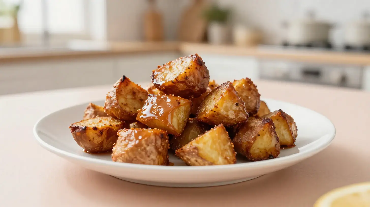 Délicieux rutabaga glacé préparé au Airfryer pour une texture parfaite.